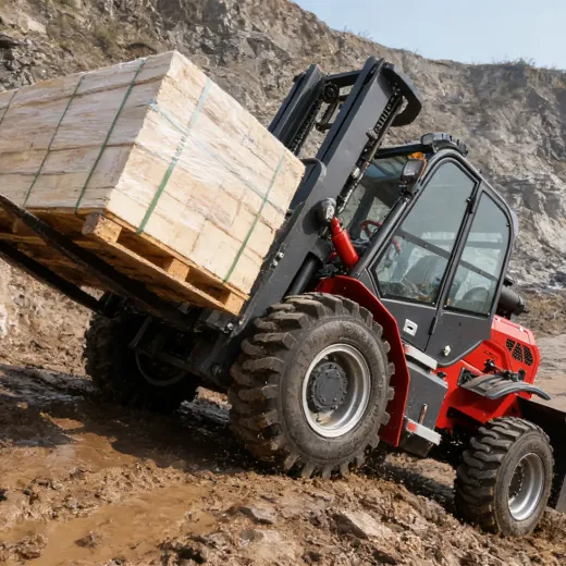 When You Need a Rough Terrain Forklift (and When You Don't)