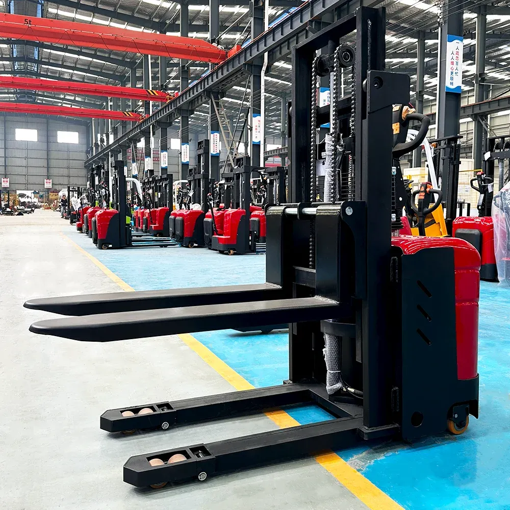 Ride-On Electric Stacker — main view