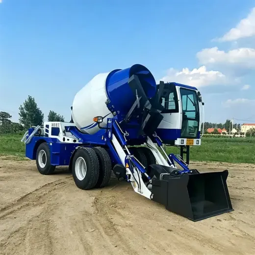 How a Self-Loading Concrete Mixer Replaces Five Machines on Site
