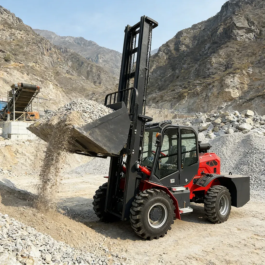 ZM-35 Rough Terrain Forklift — view 2