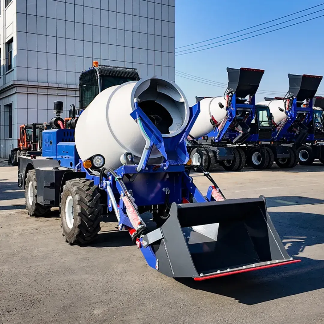 Self Loading Concrete Mixer — view 5