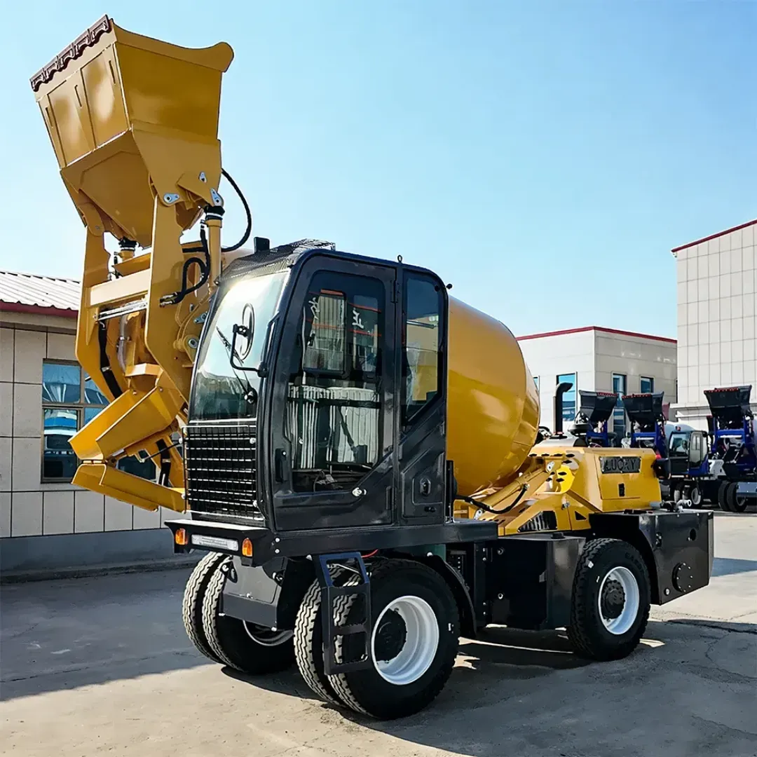 Self Loading Concrete Mixer — view 12